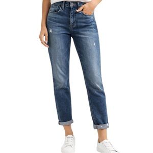 Silver Jeans Co East End Mom Jeans W26 L27 High Rise Cuffed